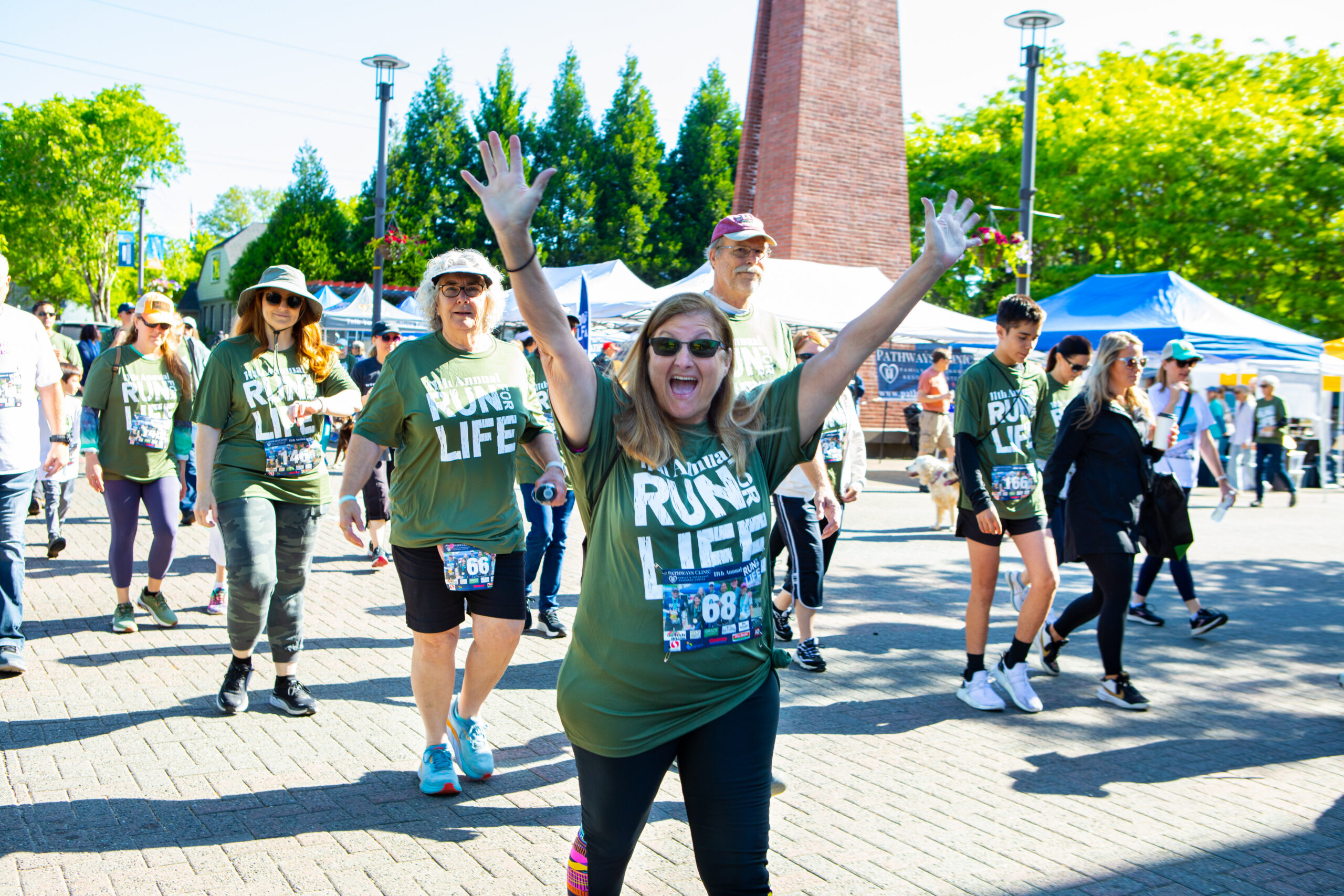 Run for Life participants